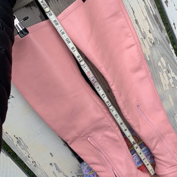 Thigh high boots JEFFREY CAMPBELL pink - Picture 10 of 16
